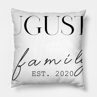 Augusto Family EST. 2020, Surname, Augusto Pillow