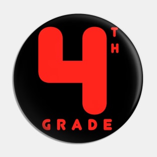 4th Grade Pin
