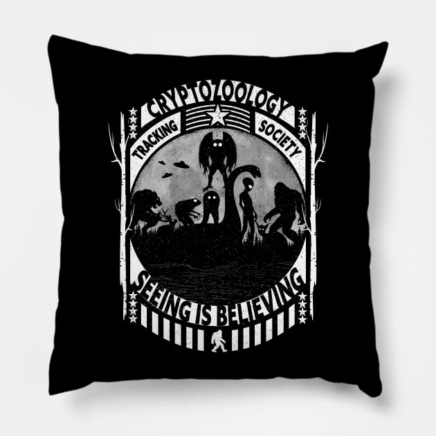 Cryptid Pillow by Tesszero