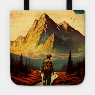 Hiking Wanderlust in the Wilderness: Not All Who Wander are Lost - J.R.R. Tolkien Tote