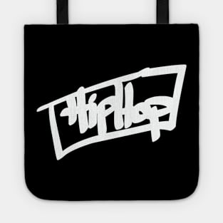 Hip Hop Graffiti (White Lettering) Tote