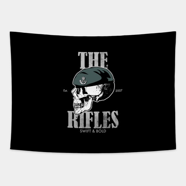 The Rifles (distressed) Tapestry by TCP