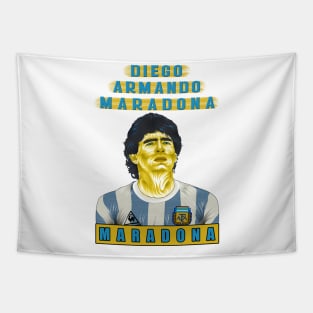 DIEGO ARMANDO MARADONA " Argentina " RIP Tapestry