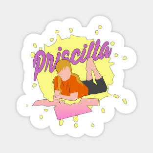 Cailee Spaeny priscilla movie film 2023 graphic design Magnet