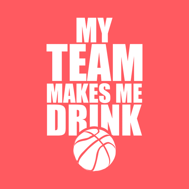 NBA Basketball Team Drink by SillyShirts