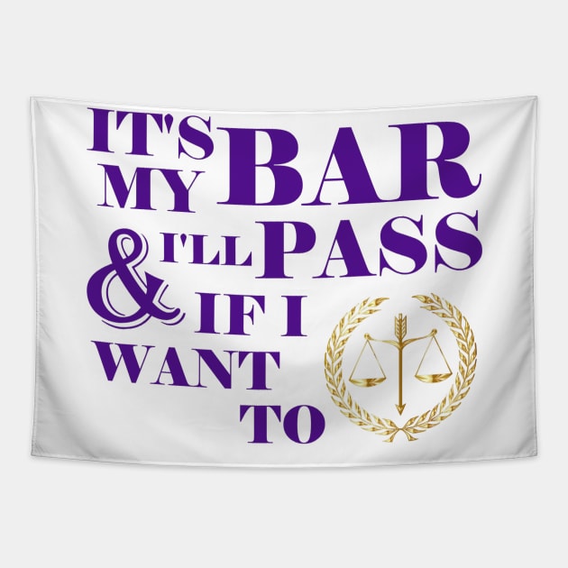 Own the Bar Tapestry by ALifeSavored