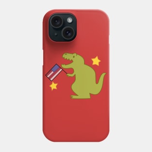 Patriotic T-Rex - Soos' Collection Phone Case