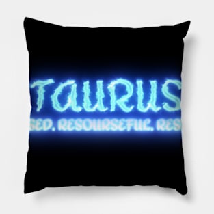 JJ'S Zodiacs Taurus Pillow