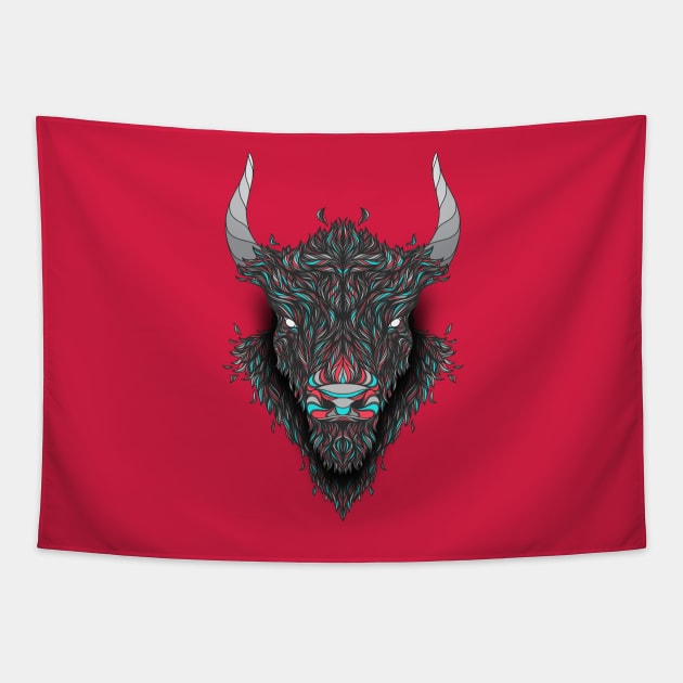 Bull. Tapestry by BGallardo13