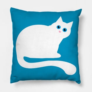 LIGHT SEEING CAT Pillow