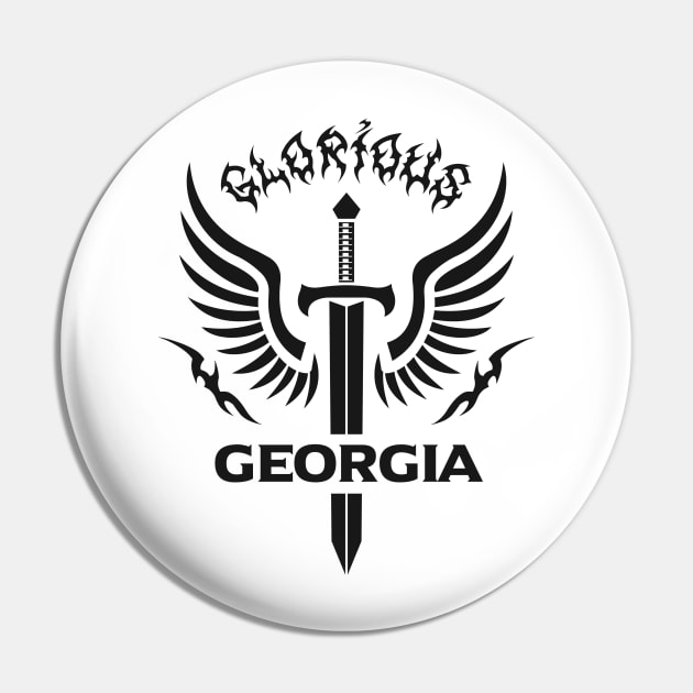 Glorious Georgia Pin by VecTikSam