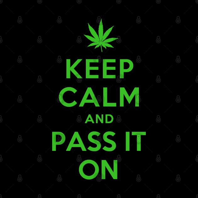 KEEP CALM AND PASS IT ON by redhornet