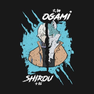 BRAND NEW ANIMAL (BNA): OGAMI  SHIROU (GRUNGE STYLE) T-Shirt