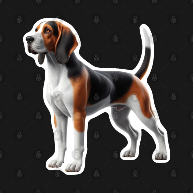 American English Coonhound by millersye