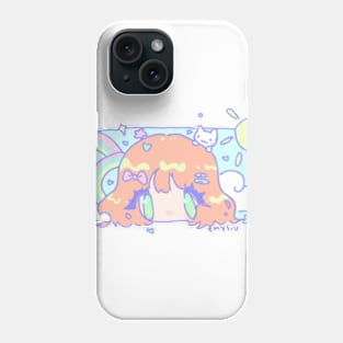 she is looking at you Phone Case