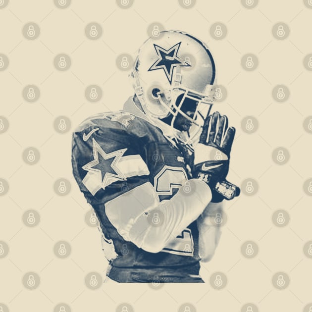 Dallas Cowboys - Blue Vintage Color by Campfire Classic