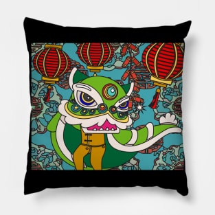 Chinese New Year Celebration China Pillow