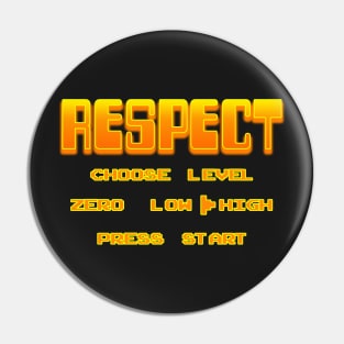 RESPECT Orange Pin