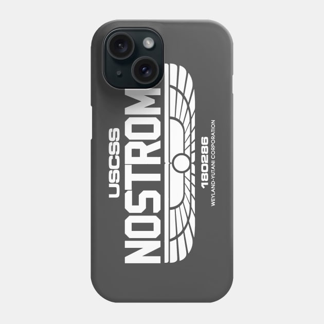 WeyLand -Yutani Nostromo white logo Phone Case by obstinator