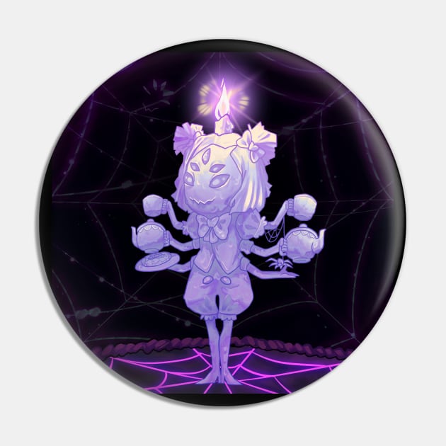 Muffet Pin by WiliamGlowing