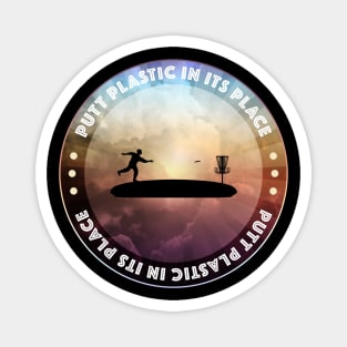 Disc Golfing Magnet