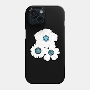 Floral Arc Reactors Phone Case