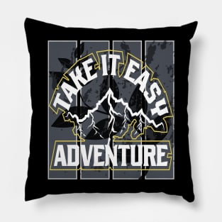 Take It Easy Adventure Pillow