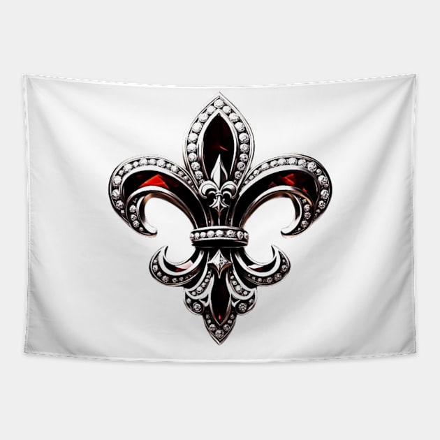 Trails I Travel Fleur De Lis Collection 24 Tapestry by Trails I Travel Art