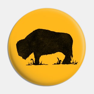 Starry Buffalo Pin