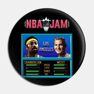 NBA JAM - CLASSIC - THE BEST DUO's EDITION_WIlt&West Pin