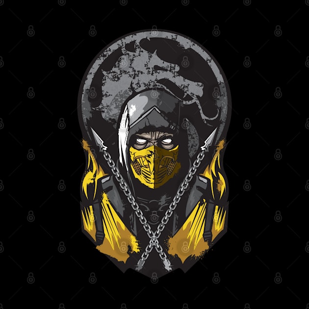 Yellow warrior by MatamorosGraphicDesign