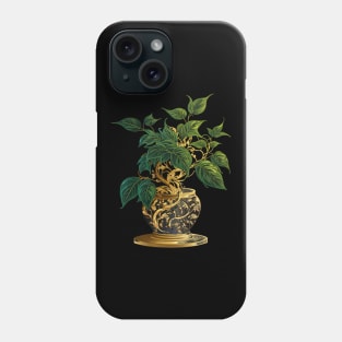 Golden Pothos Bonsai Phone Case