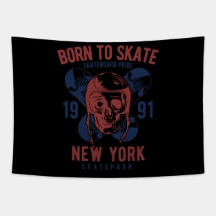 Born To Skate New York Tapestry