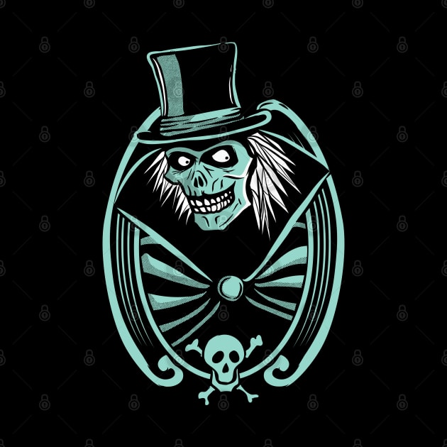 The Haunted Mansion Hat Box Ghost by lilspoonz