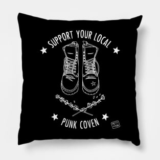 Support Your Local Punk Coven Pillow