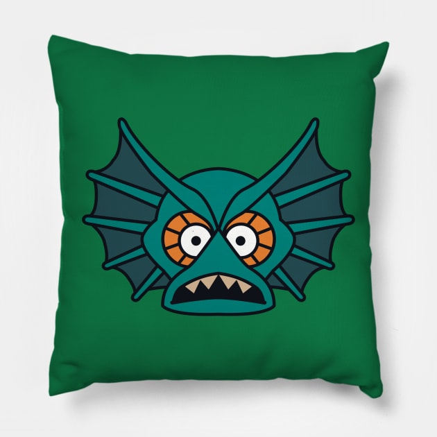 MASTERS OF THE UNIVERSE MERMAN Pillow by GoFigure