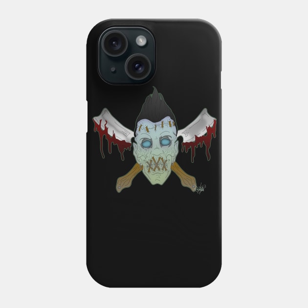 On the Edge of Voodo Phone Case by schockgraphics