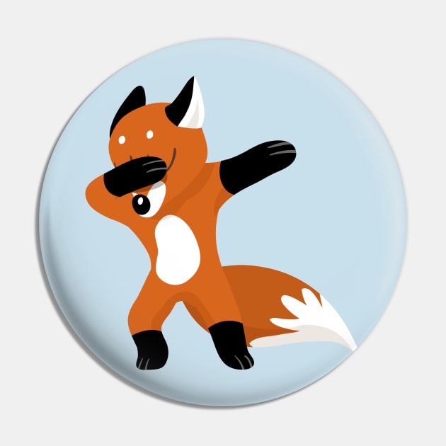 Dabbing Fox Pose Pin by sanseffort