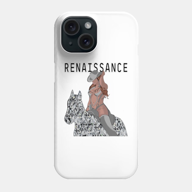 Byonc Renaissance Fan Phone Case by Veljam