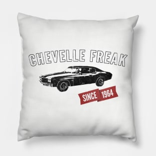 Chevelle Freak Muscle Car Lover T-Shirt Pillow