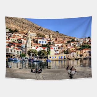 Town view Tapestry