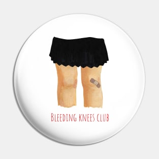 Bleeding Knees Club Pin