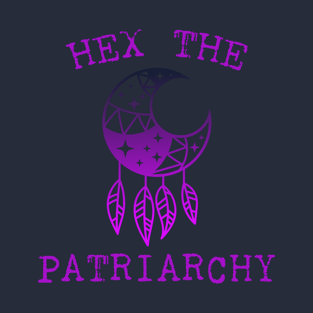 Hex The Patriarchy Femіnist Witch Funny Magical Mystical Magic Dreamcatcher by Meteor77