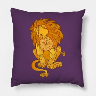 Magic gold lion Pillow