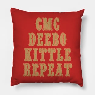 CMC Deebo Kittle Repeat Pillow