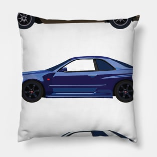 Min Skyline 02 Pillow