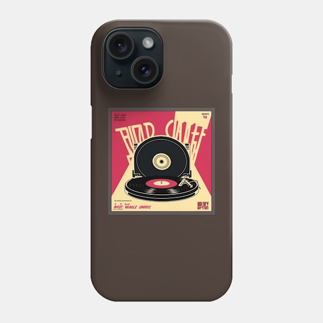 The Vintage Turntable Phone Case by musicgeniusart