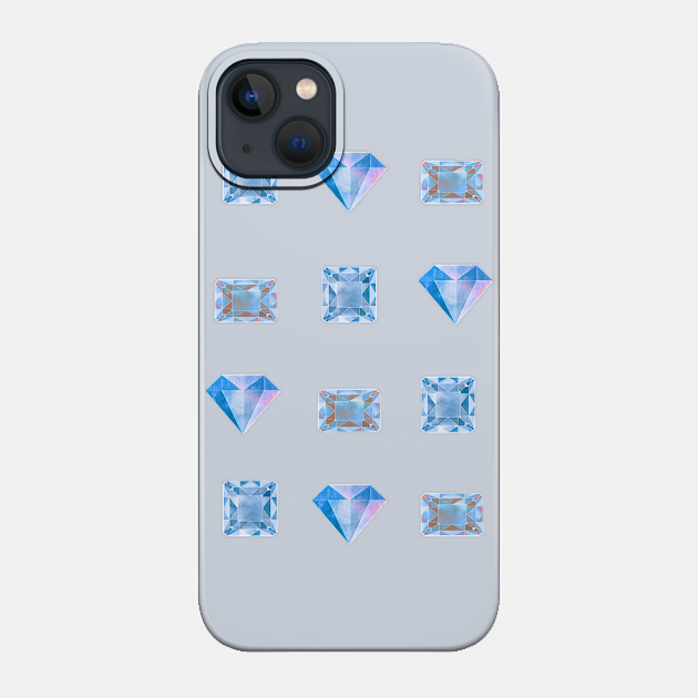 diamonds - Diamond - Phone Case