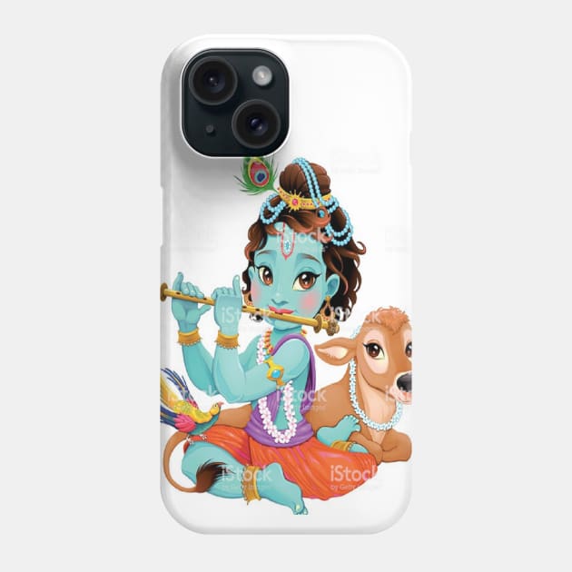 krishna Phone Case by sresthaghosh1