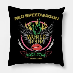 reo world tour Pillow